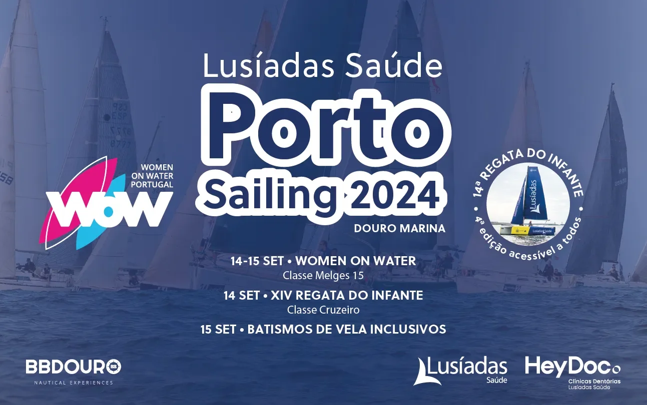 Lusíadas Saúde Porto Sailing regressa ao Rio Douro nos dias 14 e 15 de setembro